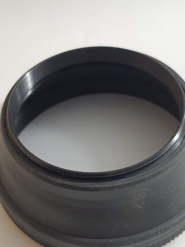 58 mm zusammenklappbar klappbar Gummi Objektivhaube Sonnenschirm Einschrauben 58 mm Neu Japan ACL - Bild 6 von 10