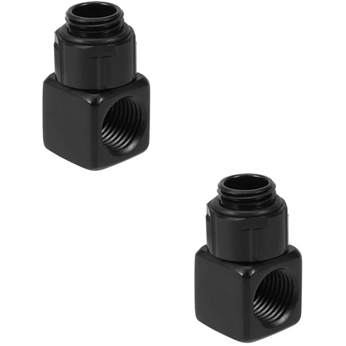  2 PCS Ellbogen Rotierender Computerzubehör Wasserkühlungsarmaturen Für
