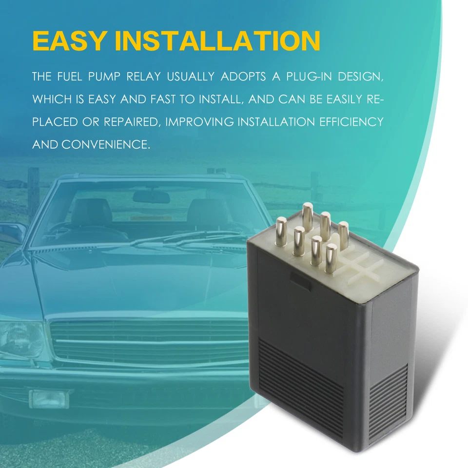 Relé de bomba de combustible para 1981 1982 1983 1984 1985 Mercedes-Benz 380SL 1984-1985 380SE Foto 2 de 4