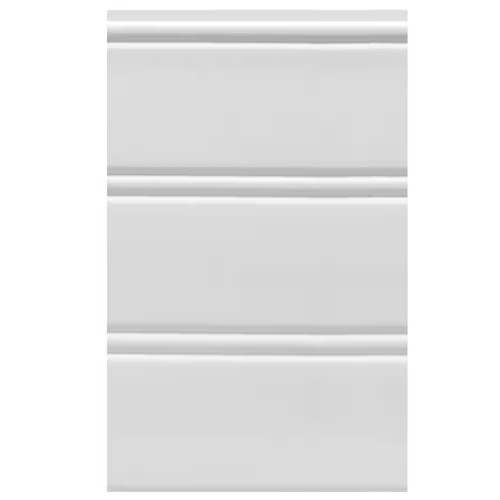 Wainscoting Panels Set White Vinyl Reversible Interior Exterior Wall Covering - Picture 3 of 12