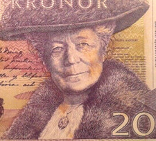 Sweden 20 Kronor banknote 1997-2008.