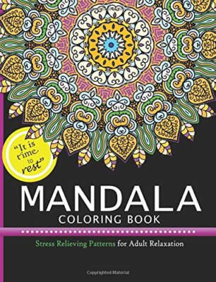 Mandala Coloring Books: Stress Relieving Pattern for Adult,Boys,and Girls New-,