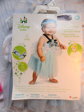 Disney Baby My First Costume Cinderella Princess Size 6 months Blue