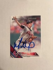 Atlanta Braves MATT WISLER Signed Card