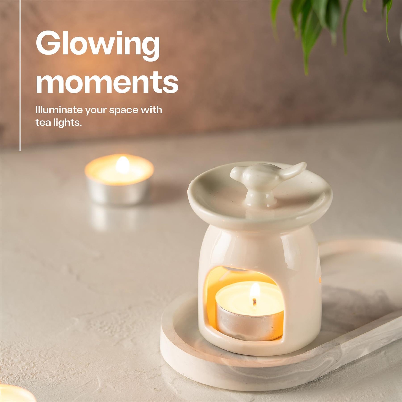 100 Tea Night Lights Candles 8 HOUR LONG BURN Unscented Tealights