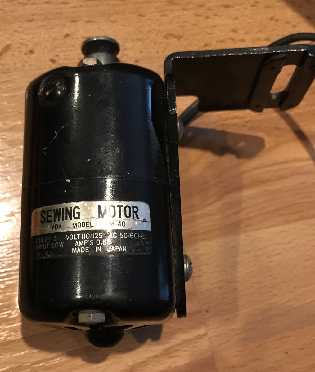 VTG SEWING MACHINE MOTOR YDK MODEL YM-40W MADE IN JAPAN NOT VTG SEWING MACHINE MOTOR YDK MODEL YM-40W MADE IN JAPAN NOT