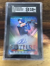 2021 Bowmans Best Austin Martin Future Vibrance Auto/150 BFVA-AM  SGC 10 Auto 10