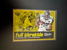 2018 Panini Classics - Full Throttle - Gold #15 - Leonard Fournette /99