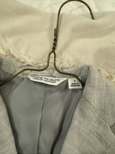 Janie and Jack size 3T Silver Blazer Linen