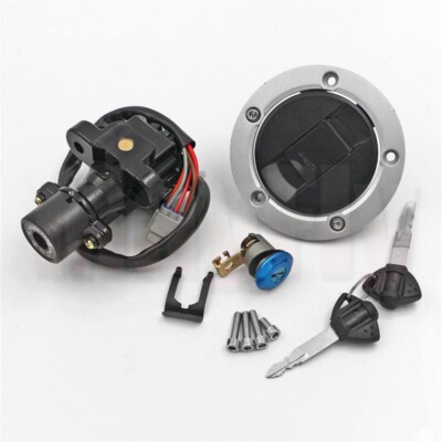 Ignition Switch + Fuel Gas Cap + Seat Lock Set For Suzuki GSXR600/750 2006-2020