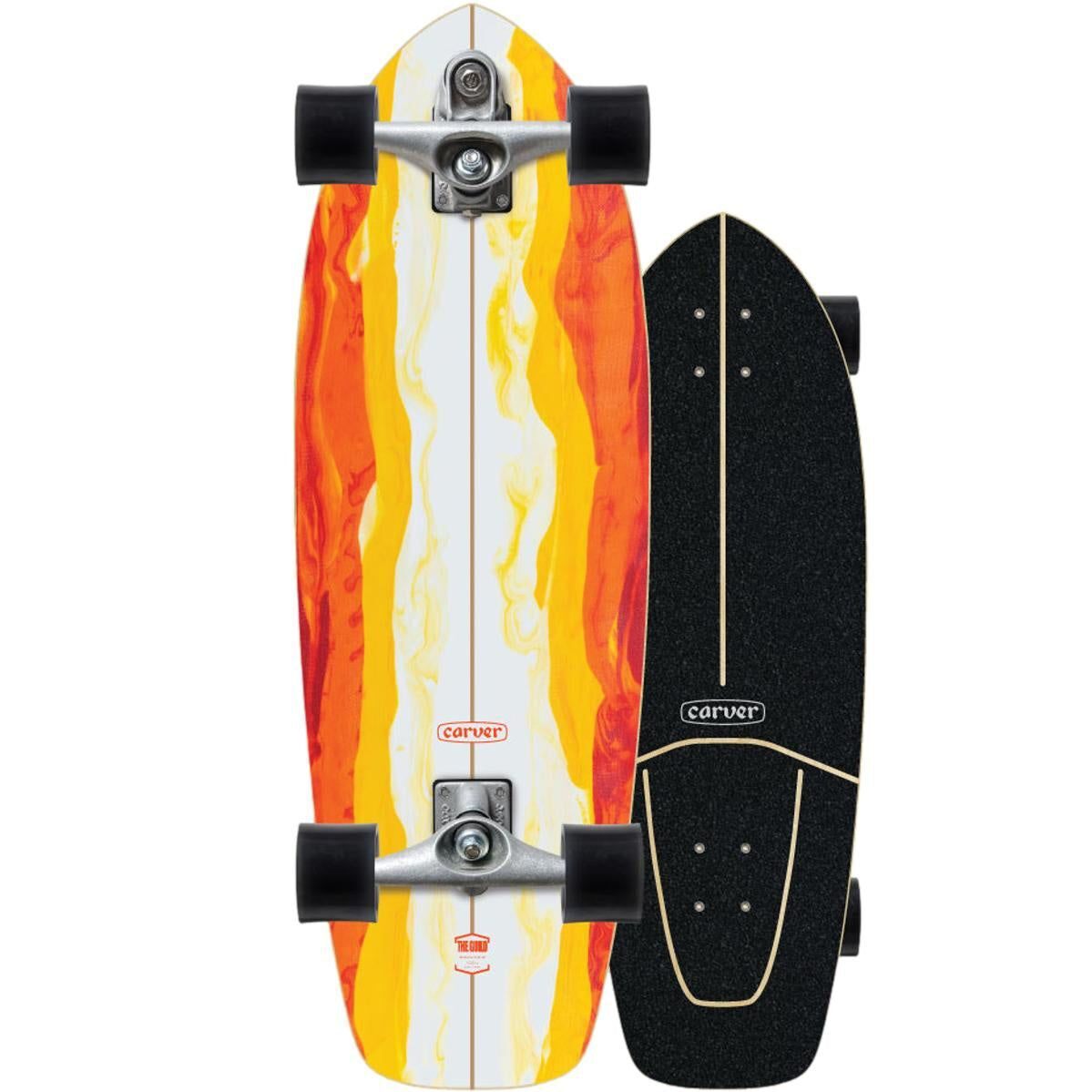 Carver Firefly Surf Skate C7 Raw Trucks 30.25