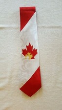 CANADIAN FLAG TIE