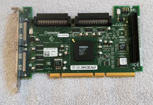 Adaptec VHDCI SCSI Board model ADP-39160 - 2 Channel - Clean