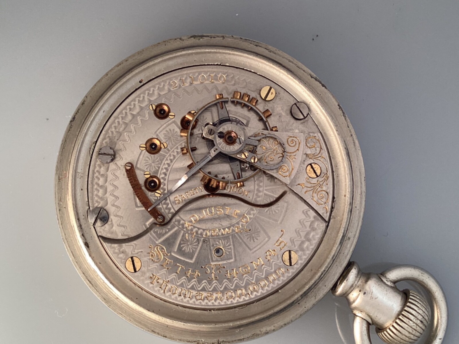 Seth Thomas Watch Co. Grade 182 Pocket Watch image 1