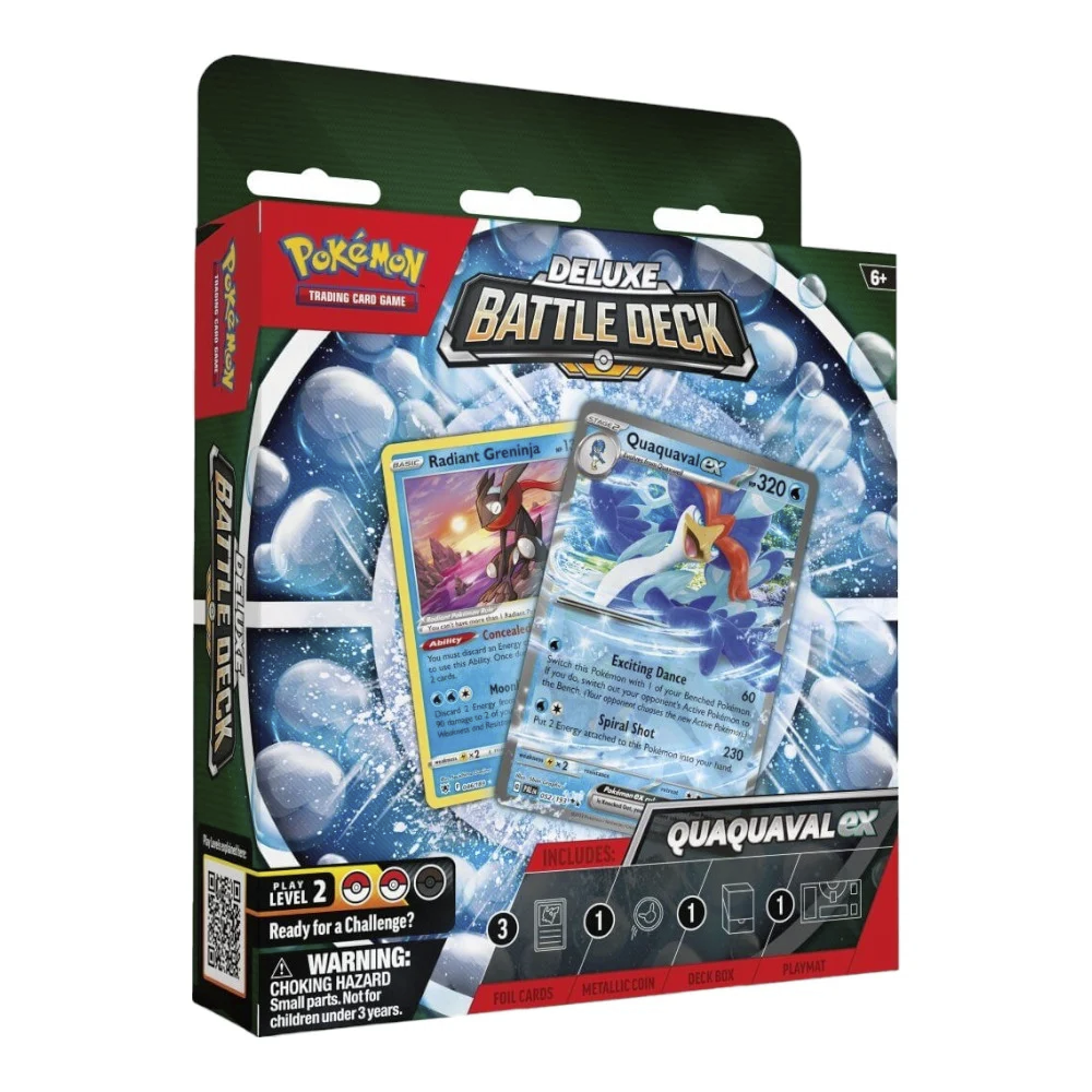 ポケモンカードゲーム バトルデッキ Quaquaval ex アメリカ版 Quaquaval EX Pokemon TCG Deluxe Battle Deck | eBay