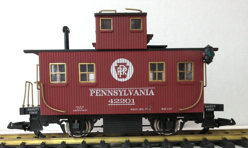 REA/ARISTO CRAFT 42201 PENNSYLVANIA R.R. BOBBER CABOOSE - Imagen 2 de 5