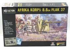 Bolt Action 402012034 Afrika Korps 8.8cm Flak 37 German WWII Artillery Crew