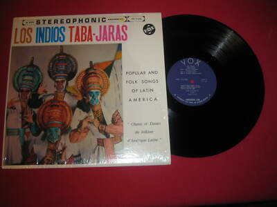 LOS INDIOS TABA-JARAS ''FOLK SONGS OF LATIN AMERICA'' 1957 VOX STPL 515.080 SHRINK