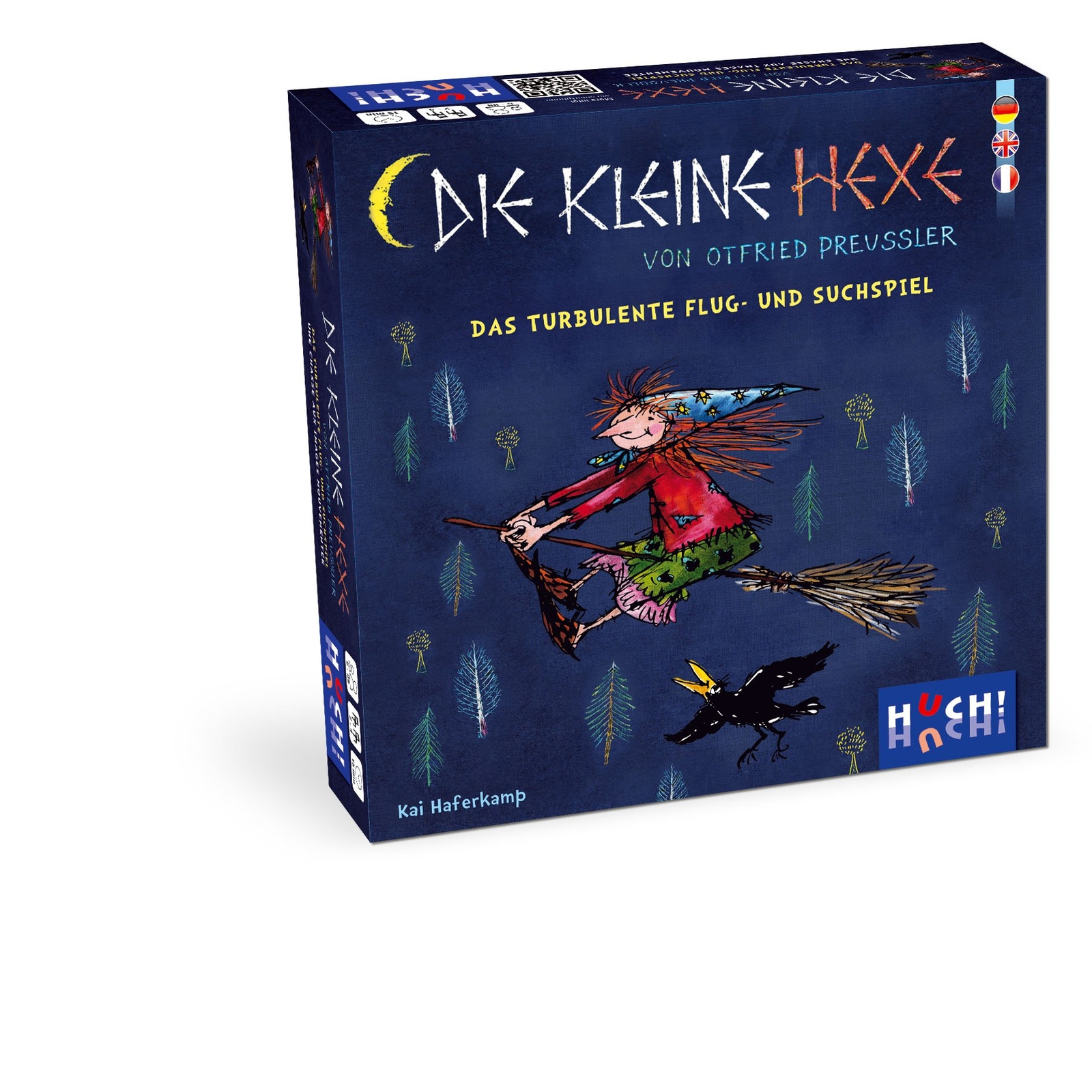 Huch 880390 Die Kleine Hexe-das Turbulente Flug-und Suchspiel
