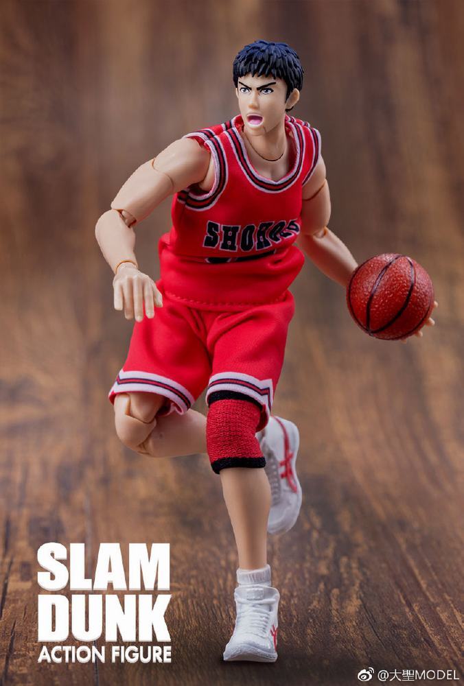 New Dasin Model SLAM DUNK Mitsui Hisashi Red Ver. Action