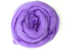 Wool Roving, Purple Periwinkle MERINO Wool Roving, Spin Wool, Felting Wool