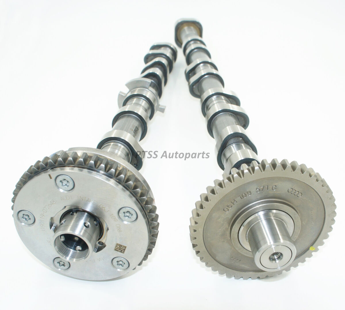 06H 109 021 K Genuine Intake & Exhaust Camshaft Assembly Set 06H 109 021 K Genuine Intake & Exhaust Camshaft Assembly Set