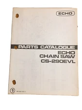 Echo CS-290-EVL Chain-Saw OEM Illustrated Parts List Manual Catalog Assembly DIY