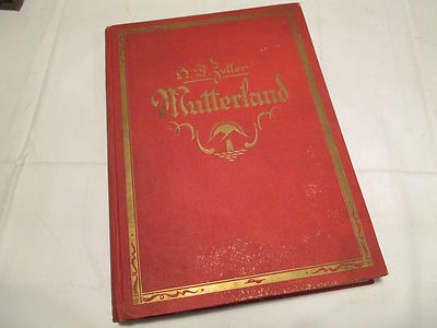 Motherland Book for Germany Girls and Women Zeller 1926