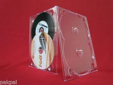 200 New Double (2) DVD Digitray, Digi Tray Clear 1/8 Inch Thick SF20S