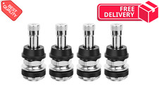 Tr416 Valve Stem 4 Pack Premium Metal Tire Valve Stems For Tubeless Tires Fits