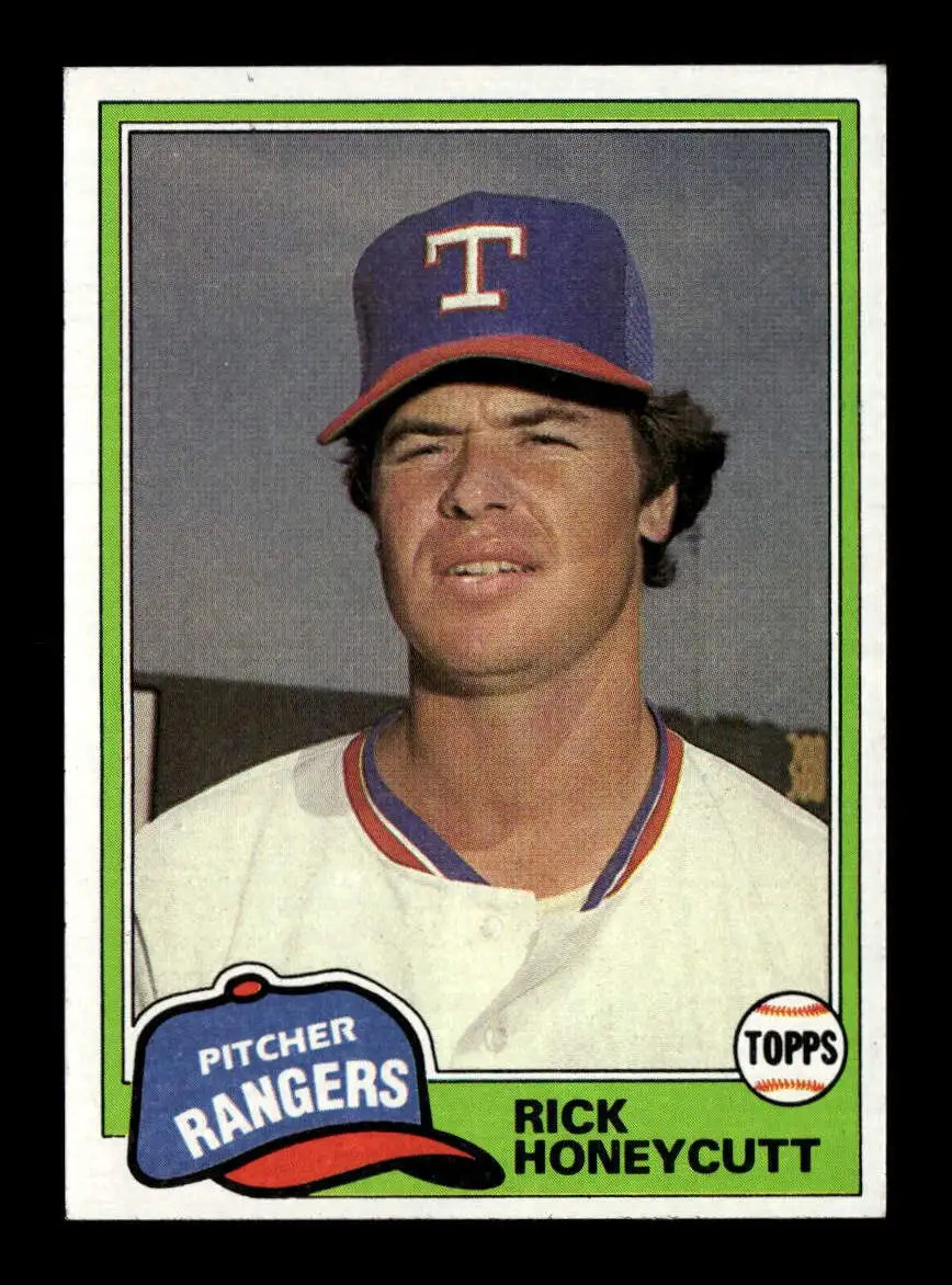 Rick Honeycutt 1981 Topps Traded #771 (Cond: EX-MT)