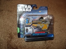 Star Wars Micro Galaxy Squadron Anakin Skywalker   s Jedi Interceptor Series 3 NEW