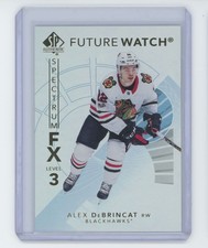 2017-18 SP Authentic Spectrum FX Alex DeBrincat Chicago Blackhawks #S-96