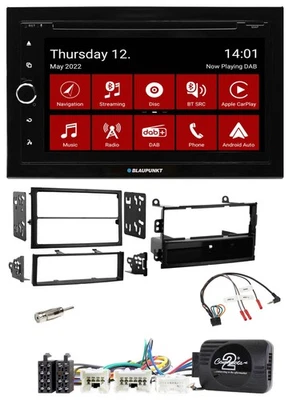 Blaupunkt Lenkrad DVD Bluetooth DAB 2DIN USB Autoradio für Nissan 350Z 2002-2005 - Bild 1 von 4