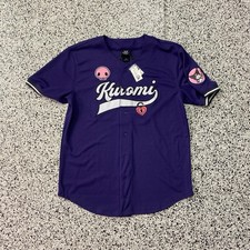 Kuromi Baseball Jersey Sanrio Adult Sz L Purp...