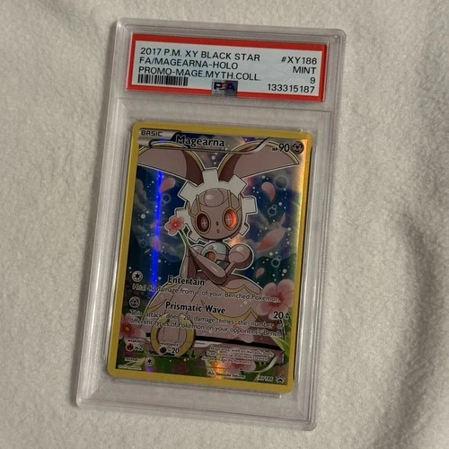 Pokemon Magearna XY186 Full Art Mythical Collection Black Star Promo MINT PSA 9