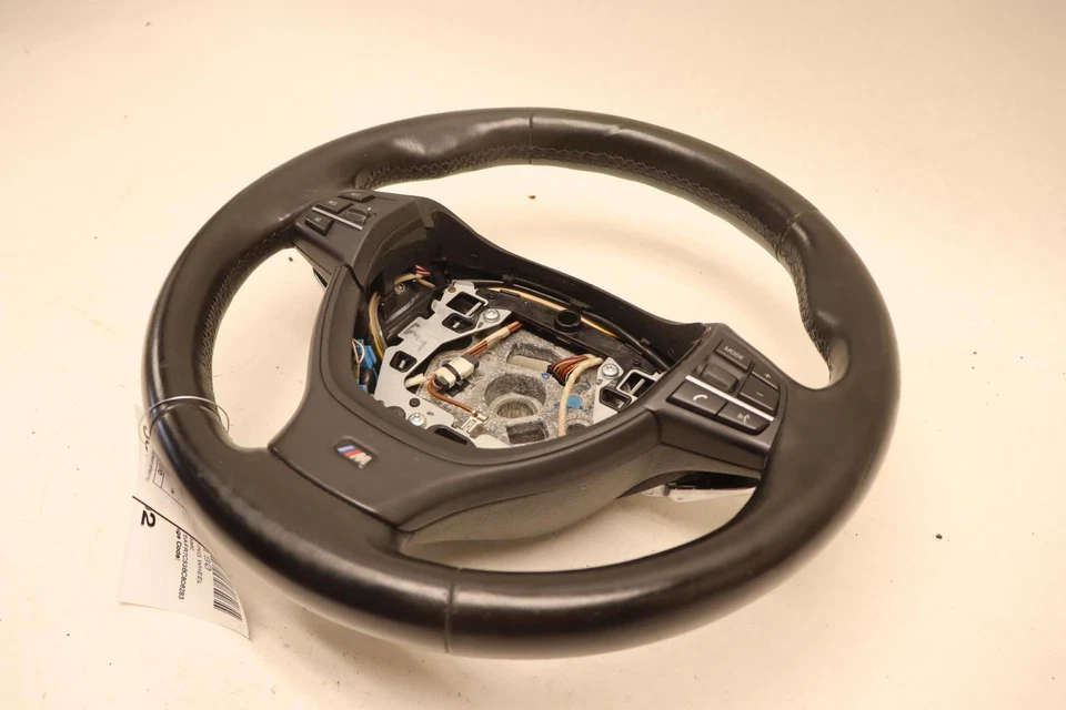 2011-2014 BMW 535I F10 M ПАКЕТ РУЛЕВОЕ КОЛЕСО ЧЕРНЫЙ С ПЕРЕКЛЮЧАТЕЛЕМ ВЕСЛА OEM - Изображение 4 из 4