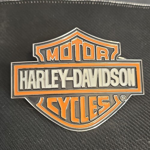 Harley-Davidson Bar & Shield Motor Cycles Logo Belt Buckle - Bar Shield