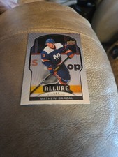 2020-21 Upper Deck Allure Base Card #39 MATHEW BARZAL New York Islanders