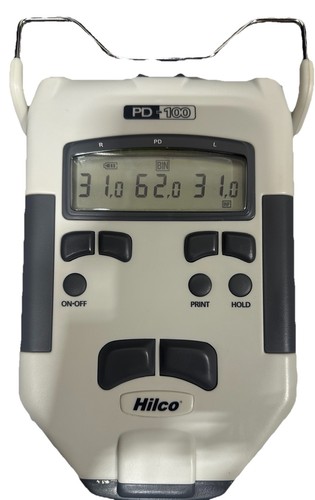 Hilco PD-100 Digital Pupillometer Device w/ Case Tested