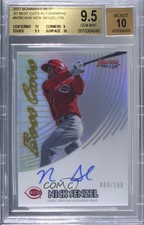 2017 Bowman's Best 1997 Cuts 94/150 Nick Senzel BGS 9.5 GEM MINT Auto 5w7