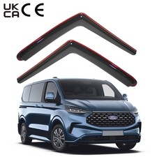 2X Ford Focus Tourneo/Transit Custom 2012-2024 Wind Deflectors