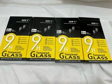4 Packs for iPhone 14 Pro Max Clear Tempered Glass Screen Protector