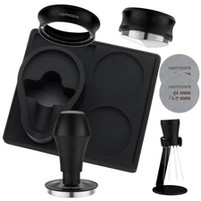 51mm 7-in-1 Compact Barista Kit: Coffee Tamper, Distributor Tool, WDT, Dosing...