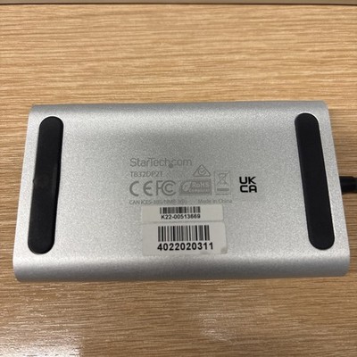 StarTech.com Thunderbolt 3 to Dual DP Adapter 4K 60Hz / TB32DP2T 