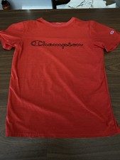 Champion Boys sz 14/16 Red short sleeves T-Shirt Mint Condition