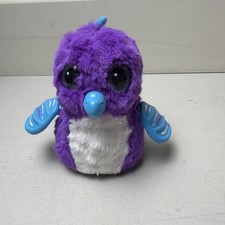 Hatchimals Purple Dragon Draggle Interactive Toy Lights Up Talks Plush Tested