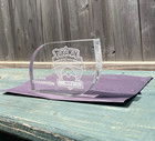 2015 Pokemon City Championships Champion Glass Trophy Prize Plaque — photo 3