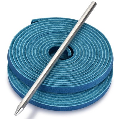 TeeLiy Deluxe Leather Lacing Kit for Baseball & Softball Gloves - Blue Atoll