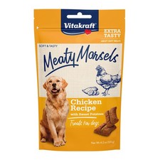 Meaty Chicken Treats with Sweet Potatoes for Dogs - Soft, Oven-Roasted Snacks